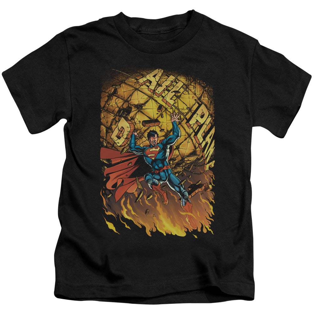 Superman™ - Juvenile Kids T-Shirt (Ages 4-7) - Juvenile T Shirt - Superman #1 - Officially Licensed - Size 4 5 6 7