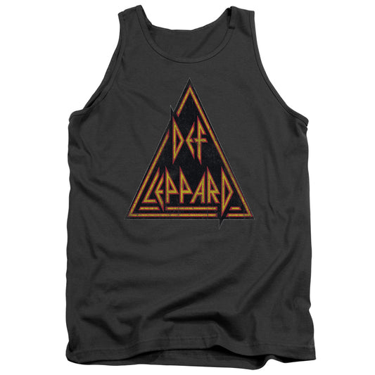 Def Leppard™ Tank Top - Officially Licensed - Distressed Logo - Adult Unisex Tank Top