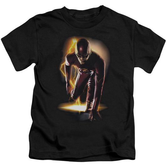 The Flash™ - Juvenile Kids T-Shirt (Ages 4-7) - Juvenile T Shirt - Ready - Lightning - Officially Licensed - Size 4 5 6 7