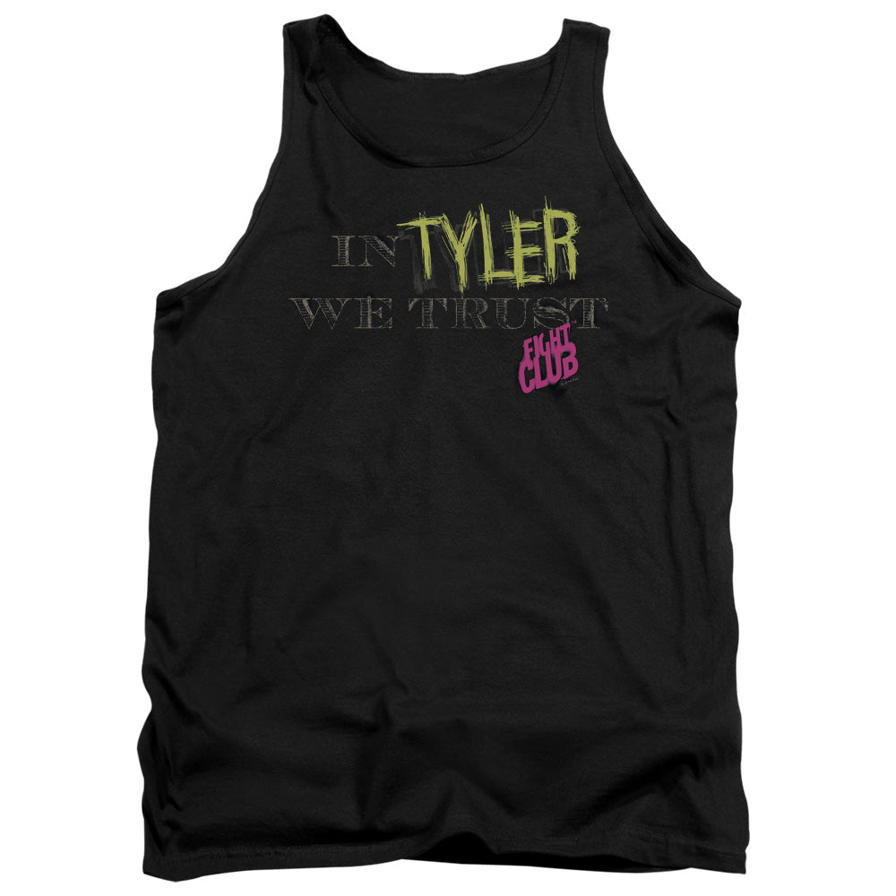 Fight Club™ Tank Top - Officially Licensed - In Tyler We Trust - Adult Unisex Tank Top