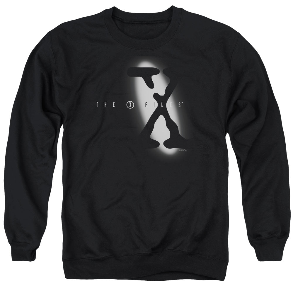 The X-Files - Adult Unisex Sweatshirt - Crewneck Sweater Sweat Shirt - Spotlight Logo - Officially Licensed