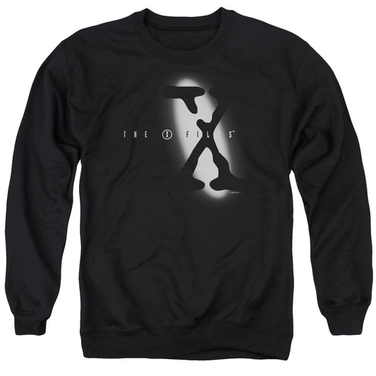 The X-Files - Adult Unisex Sweatshirt - Crewneck Sweater Sweat Shirt - Spotlight Logo - Officially Licensed