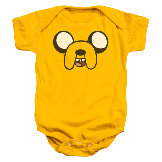 Adventure Time Baby Onesie - Officially Licensed - Jake Head - Baby Bodysuit, Infant Snapsuit