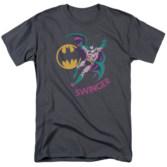 Batman™ Retro Shirt - DC Comics Vintage - Officially Licensed - Adult Unisex Short Sleeve T-Shirt - Swinger