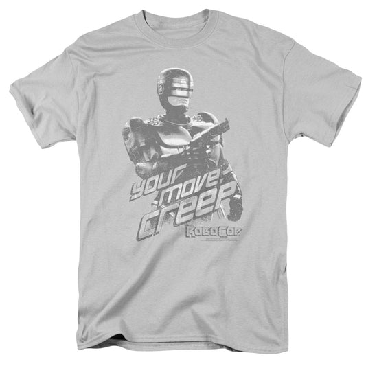 Robocop™ Movie Shirt - Officially Licensed - Adult Unisex Short Sleeve T-Shirt - Your Move Creep