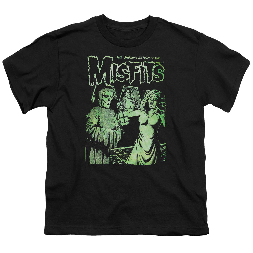 Misfits™ Youth Kids Shirt (Ages 7+) - Officially Licensed - The Return - Short Sleeve Youth T-Shirt - S M L XL