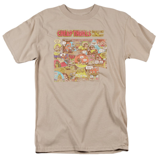 Big Brother And The Holding Company Shirt - Cheap Thrills - Officially Licensed - Adult Unisex Short Sleeve T-Shirt