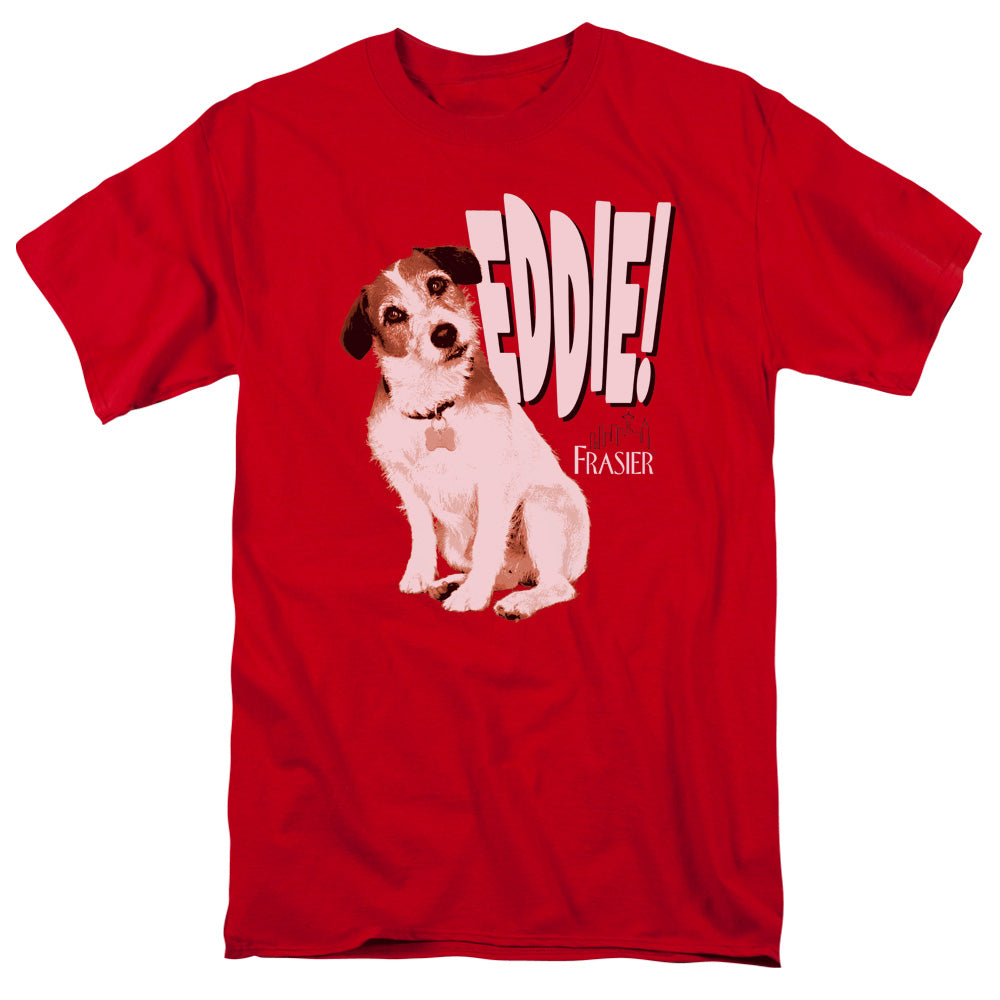 Frasier™ TV Show Series Shirt - Officially Licensed - Eddie - Adult Unisex Short Sleeve T-Shirt