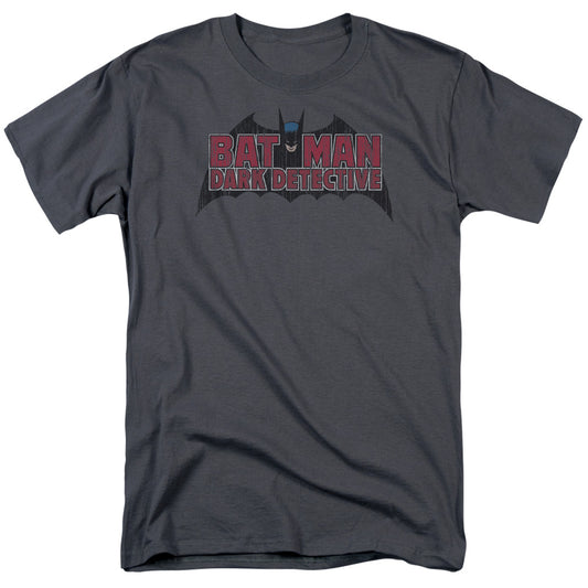 Batman™ Shirt - Officially Licensed - Dark Detective - Vintage Batman Logo - Adult Unisex Short Sleeve T-Shirt