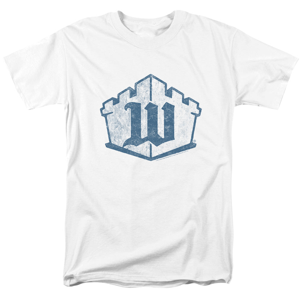 White Castle™ Shirt - Officially Licensed - Monogram - Fast Food Restaurant - Adult Unisex Short Sleeve T-Shirt