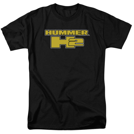 Hummer™ H2 Shirt - Officially Licensed - Block Logo - Adult Unisex Short Sleeve T-Shirt - H1, H2, H3, AM General, Jeep, Truck