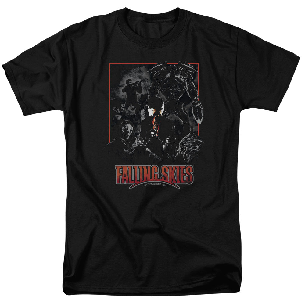 Falling Skies™ TV Show Shirt - Officially Licensed - Adult Unisex Short Sleeve T-Shirt - Collage