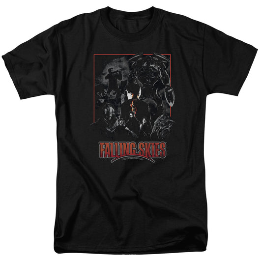 Falling Skies™ TV Show Shirt - Officially Licensed - Adult Unisex Short Sleeve T-Shirt - Collage