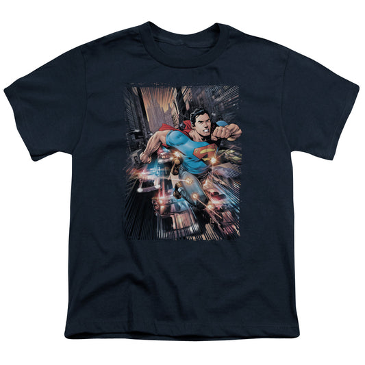 Superman™ - Youth Kids T-Shirt (Ages 7+) - Short Sleeve Youth T Shirt - Action Comics #1 - Officially Licensed - S M L XL