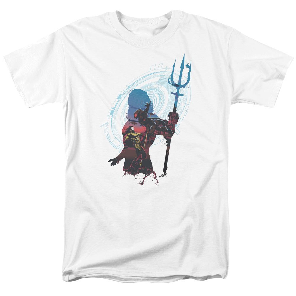 Aquaman™ Movie Shirt - Officially Licensed - Silhouette - Adult Unisex Short Sleeve T-Shirt