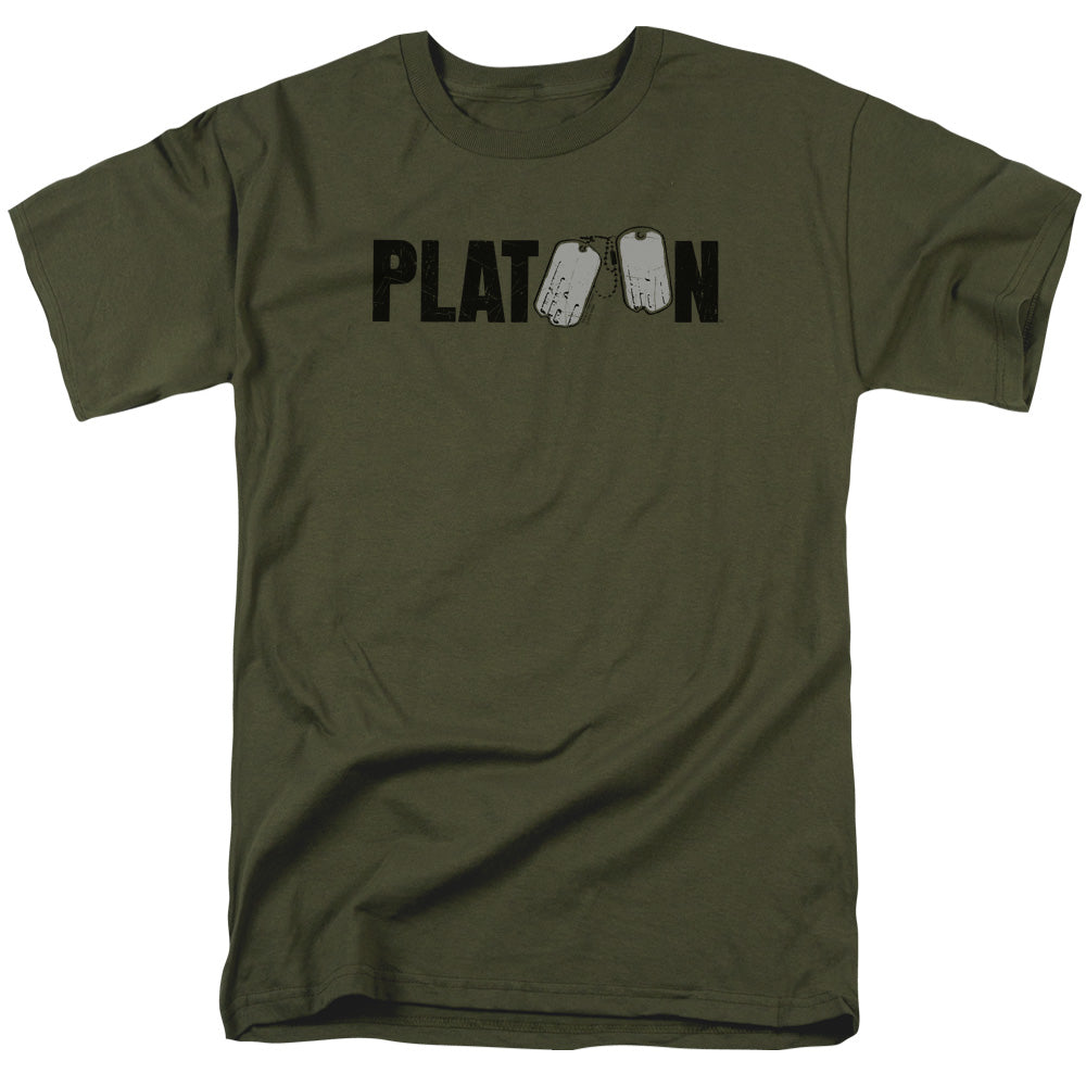 Platoon™ Vintage War Movie Shirt - Officially Licensed - Adult Unisex Short Sleeve T-Shirt - Logo