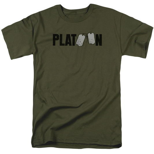 Platoon™ Vintage War Movie Shirt - Officially Licensed - Adult Unisex Short Sleeve T-Shirt - Logo