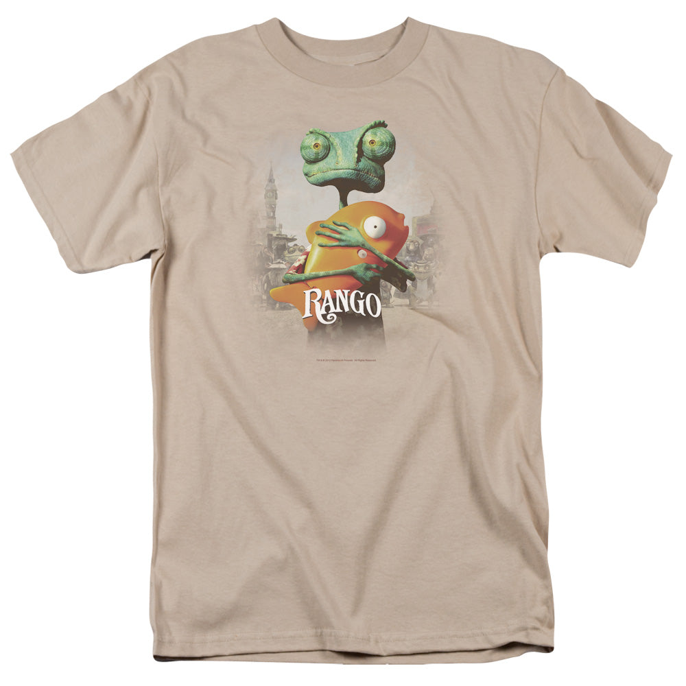 Rango - Poster Art - Unisex Adult Short Sleeve T-Shirt
