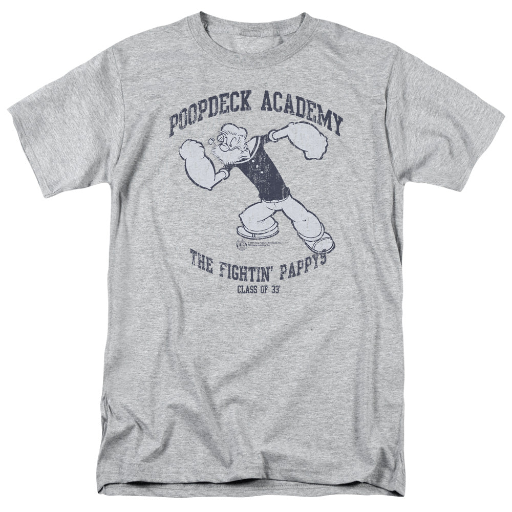 Popeye™ Shirt - Poopdeck Academy - Unisex Adult Short Sleeve T-Shirt
