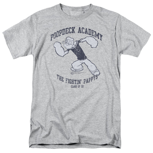 Popeye™ Shirt - Poopdeck Academy - Unisex Adult Short Sleeve T-Shirt
