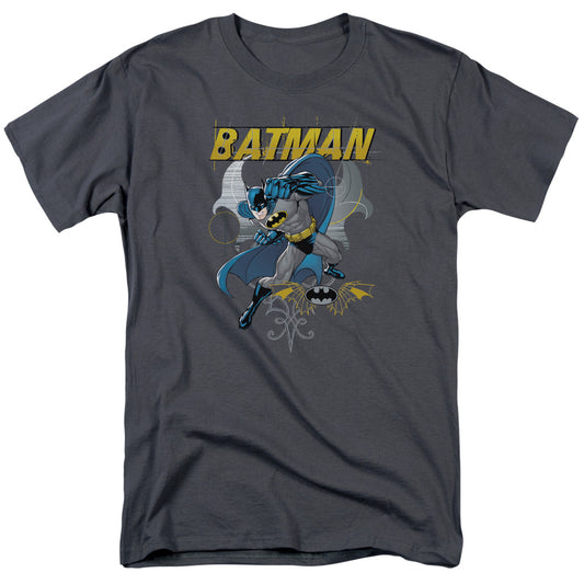 Batman™ Shirt - Officially Licensed - Urban Gothic - Vintage Batman Shirt - Adult Unisex Short Sleeve T-Shirt