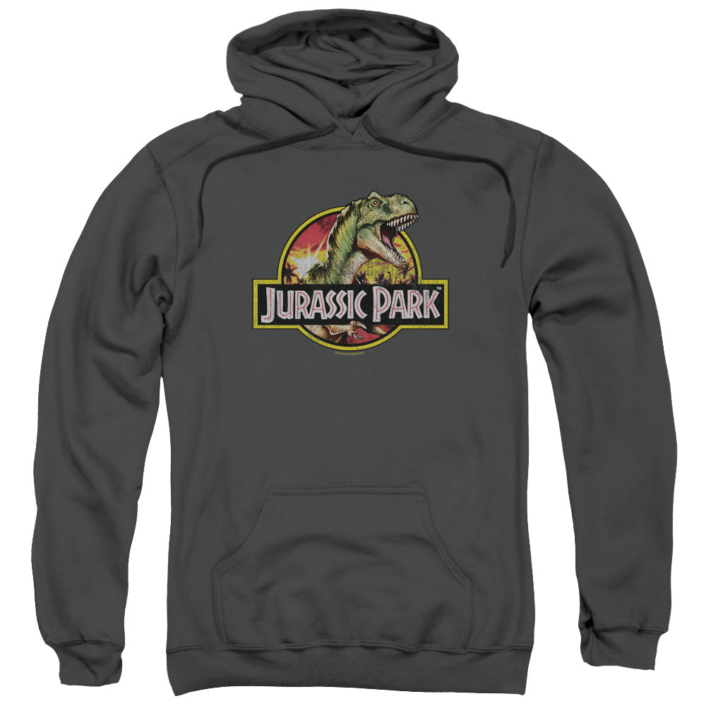 Jurassic Park - Retro Rex Adult Pull Over Hoodie - Forces Of Mankind