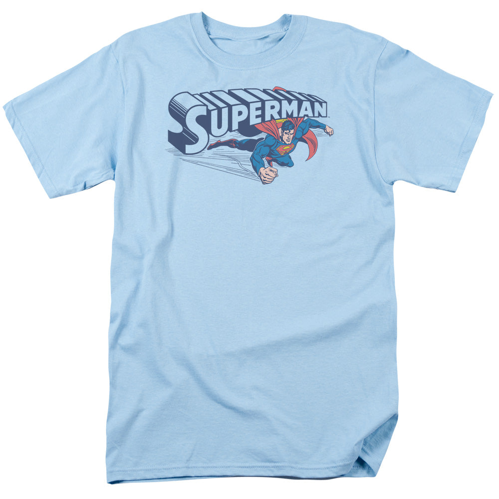 Superman™ Shirt - Officially Licensed - DC Comics - Under Logo - Adult Unisex Short Sleeve T-Shirt