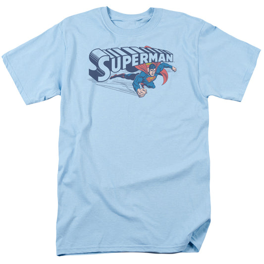 Superman™ Shirt - Officially Licensed - DC Comics - Under Logo - Adult Unisex Short Sleeve T-Shirt