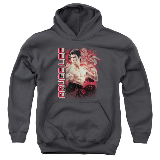 Bruce Lee™ - Youth Kids Hoodie (Ages 7+) - Officially Licensed - Fury - Youth Pull Over Hoodie