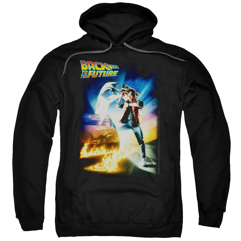 Back To The Future - Poster Adult Pull Over Hoodie - Forces Of Mankind