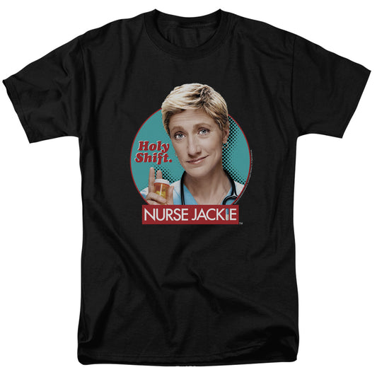 Nurse Jackie™ TV Show Shirt - Holy Shift - Officially Licensed - Adult Unisex Short Sleeve T-Shirt