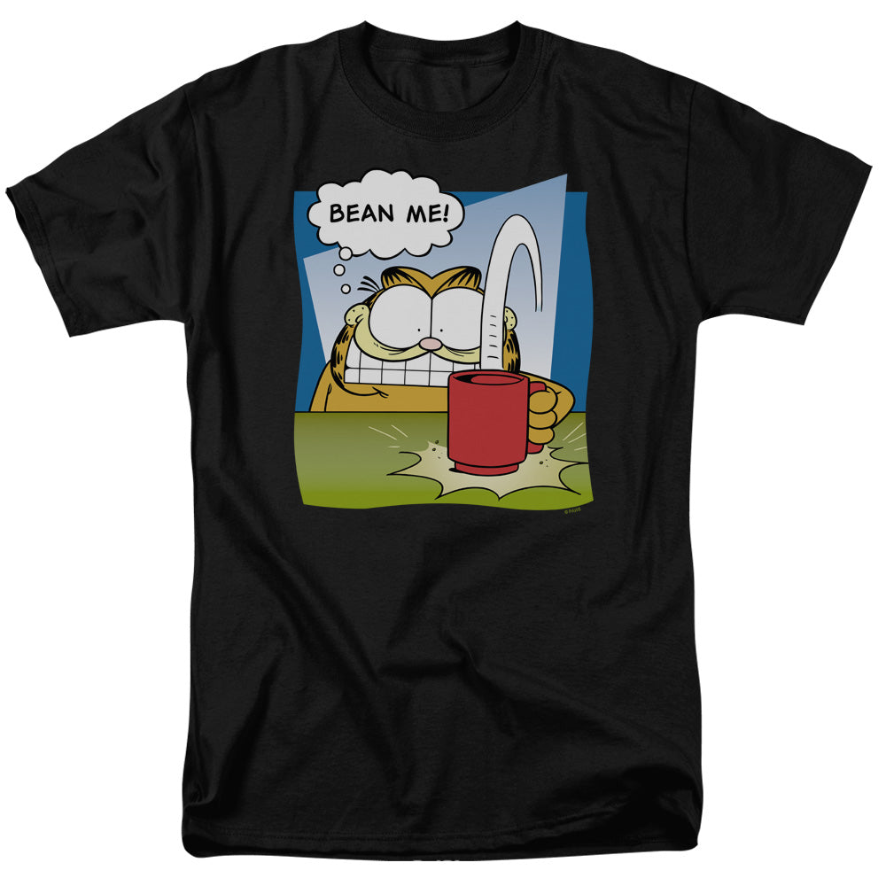 Garfield™ Shirt - Officially Licensed - Adult Unisex Short Sleeve T-Shirt - Bean Me