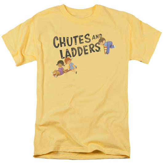 Chutes And Ladders™ Game Shirt - Officially Licensed - Logo - Adult Unisex Short Sleeve T-Shirt