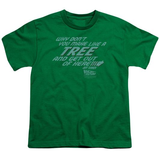 Back To The Future - Make Like A Tree Short Sleeve Youth 18/1 - Forces Of Mankind