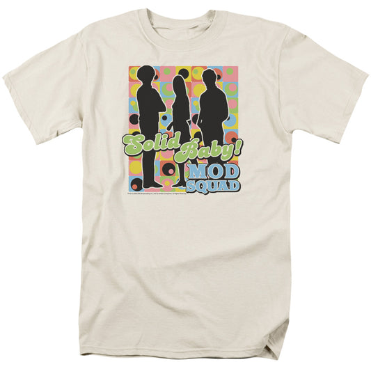 The Mod Squad Shirt - Solid Mod Pattern - Unisex Adult Short Sleeve T-Shirt