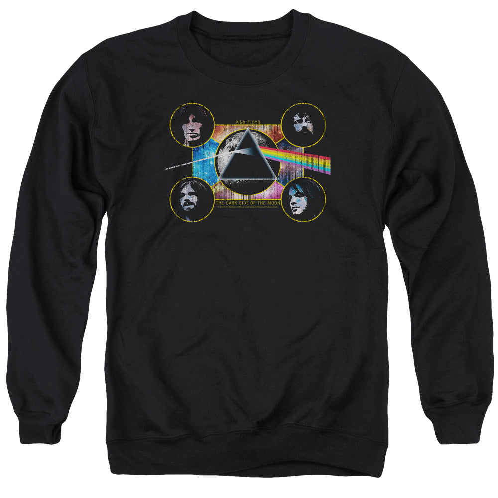 Pink Floyd™ Sweatshirt - Officially Licensed - Dark Side Heads - Unisex Adult Crewneck Sweatshirt