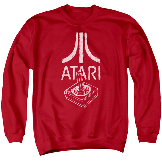 Atari - Adult Unisex Crewneck Sweatshirt - Joystick Logo - Officially Licensed - S M L XL 2XL 3XL