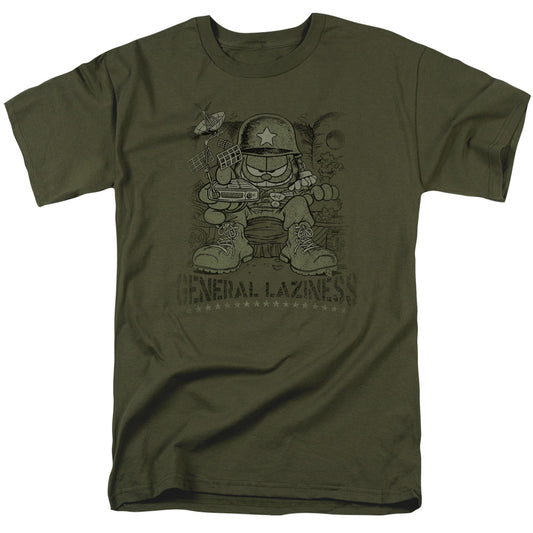 Garfield™ Shirt - Officially Licensed - Adult Unisex Short Sleeve T-Shirt - General Laziness