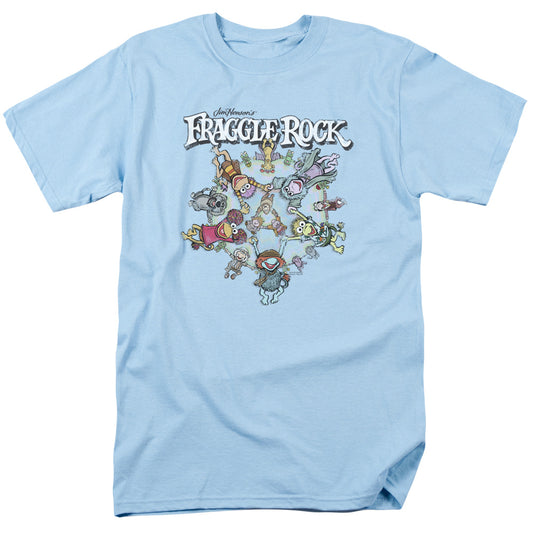Fraggle Rock™ TV Shirt - Officially Licensed - Puppet Lover - Spinning Gang - Adult Unisex Short Sleeve T-Shirt