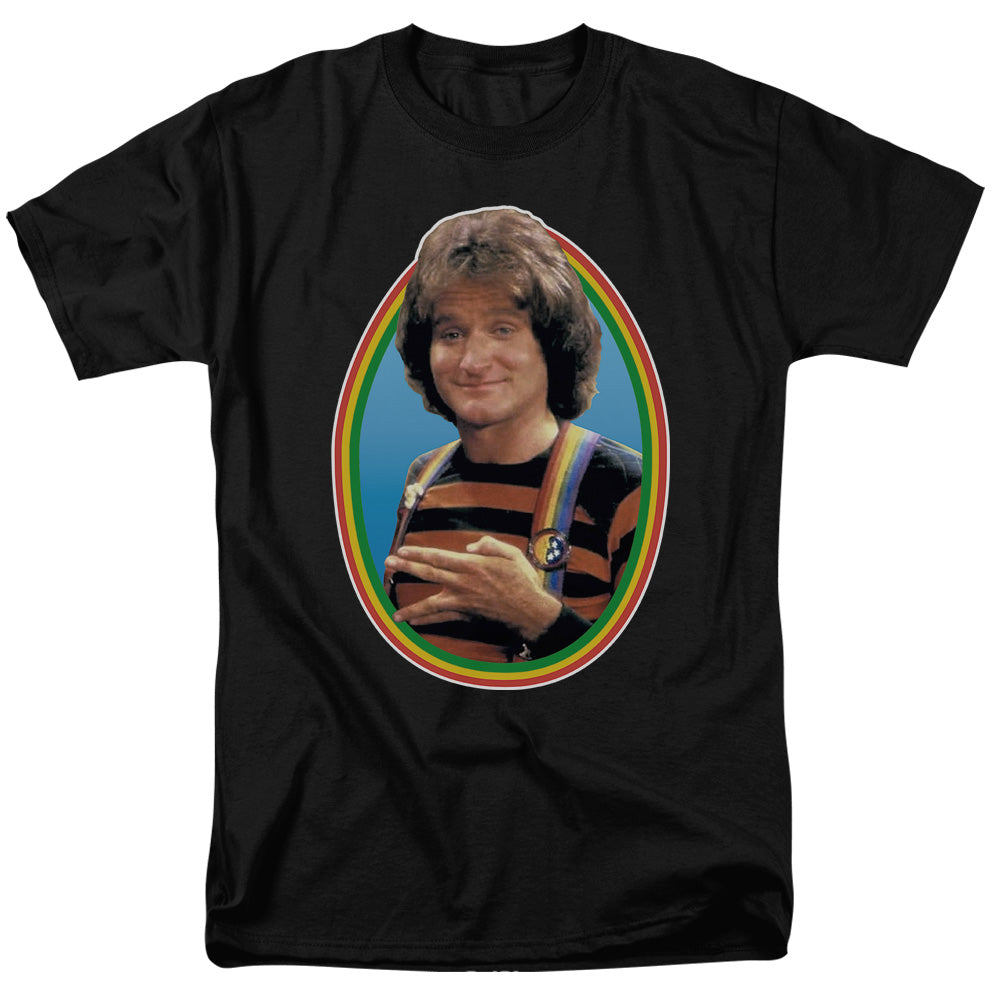 Mork and Mindy™ TV Show Shirt - Officially Licensed - Adult Unisex Short Sleeve T-Shirt - Mork