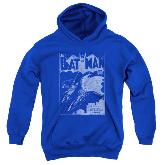 Batman - Issue 1 Cover Youth Pull Over Hoodie - Forces Of Mankind