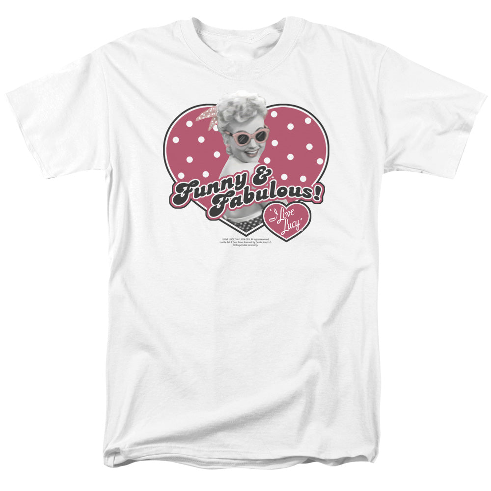 I Love Lucy™ Tv Show Shirt - Officially Licensed - Adult Unisex Short Sleeve T-Shirt - Funny And Fabulous
