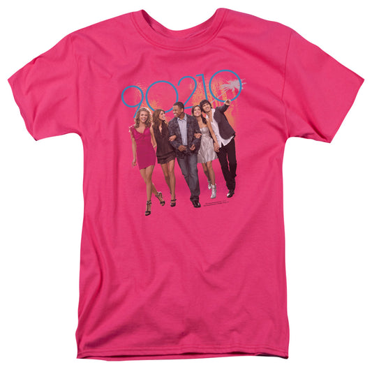 Beverly Hills 90210™ TV Show Shirt - Walk Down The Street - Adult Unisex Short Sleeve T-Shirt - Officially Licensed