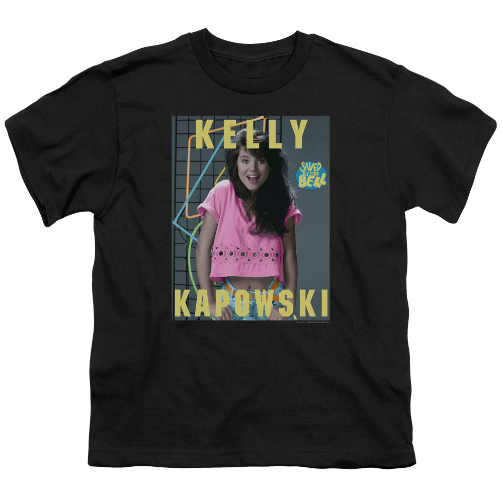 Saved By The Bell - Youth Kids T-Shirt (Ages 7+) - Short Sleeve Youth T-Shirt Tee - Kelly Kapowski