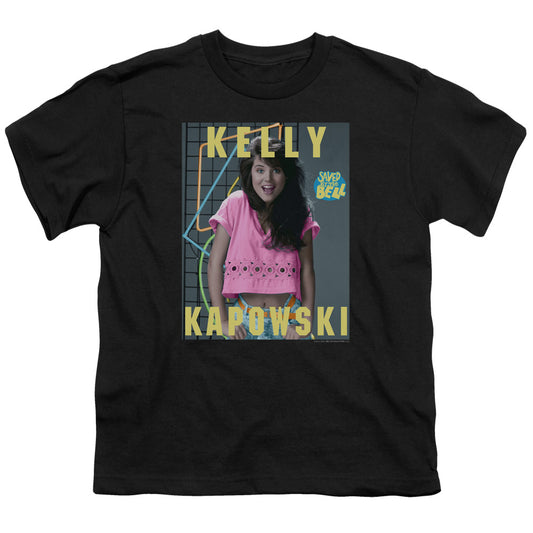 Saved By The Bell - Youth Kids T-Shirt (Ages 7+) - Short Sleeve Youth T-Shirt Tee - Kelly Kapowski