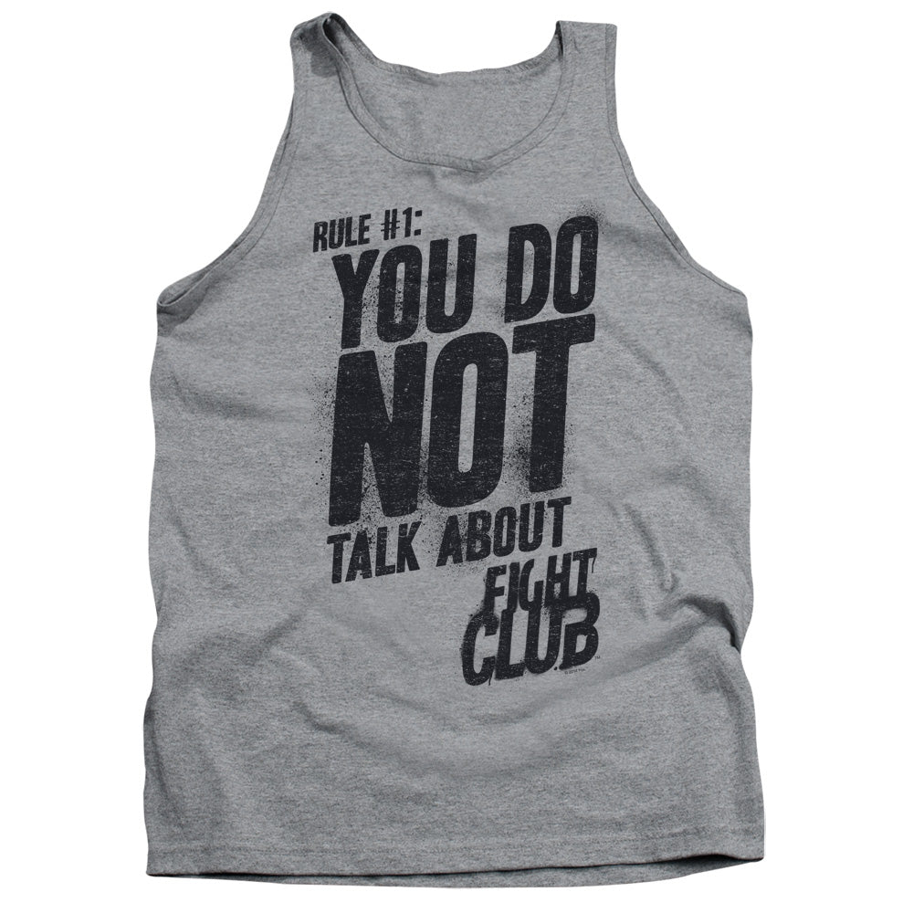 Fight Club™ Tank Top - Officially Licensed - Rule 1 - Adult Unisex Tank Top