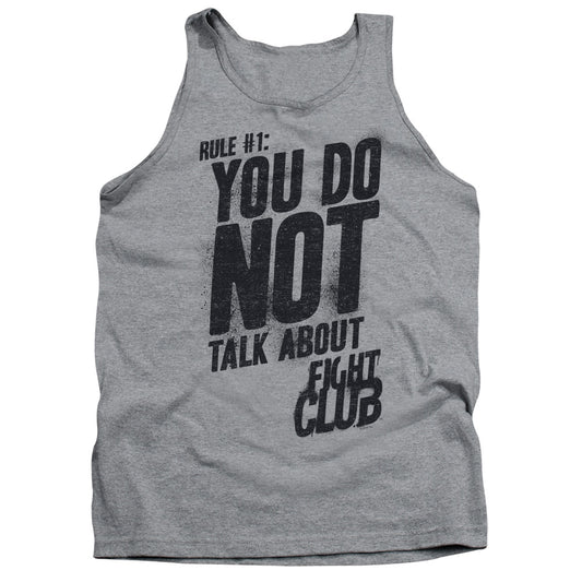 Fight Club™ Tank Top - Officially Licensed - Rule 1 - Adult Unisex Tank Top