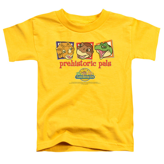 Land Before Time™ - Toddler Kids T-Shirt (Ages 2-4) - Short Sleeve Toddler Tee - Prehistoric Pals - 2T 3T 4T