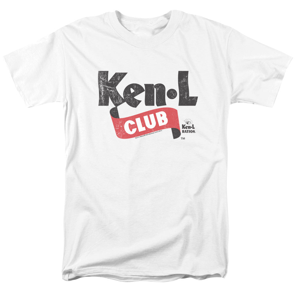Ken L Ration™ Shirt- Ken L Club - Adult Unisex Short Sleeve T-Shirt - Food, Dog, Quaker Oats, Heinz, Dog Food Brand, Fido