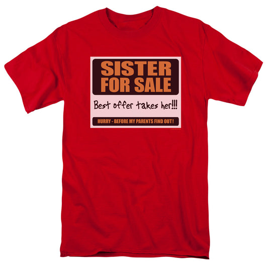 Sister For Sale - Unisex Adult Short Sleeve T-Shirt